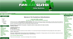 Desktop Screenshot of fourleafcloverbooks.com